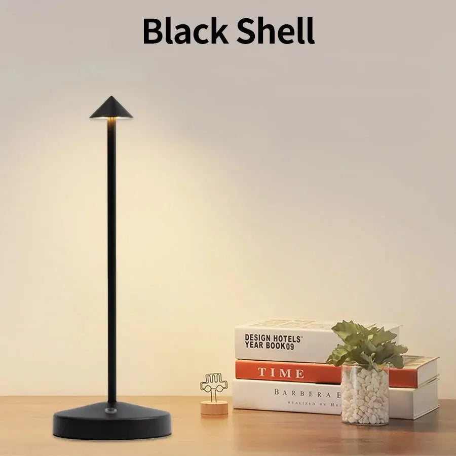 Rechargeable LED Touch Table Lamp – 3 Color Modes, Dimmable Night Desk Light SKYNIX