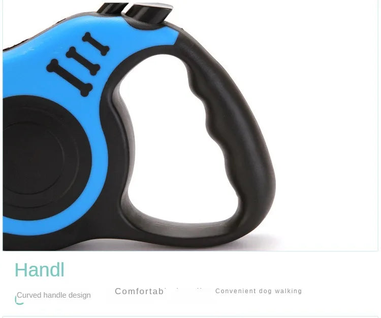 Retractable Duel Dog Leash 3M/5M – Automatic Pet Traction Rope for Small & Medium Dogs