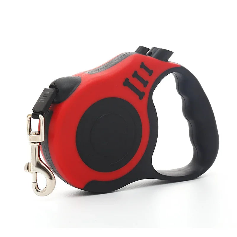 Retractable Duel Dog Leash 3M/5M – Automatic Pet Traction Rope for Small & Medium Dogs