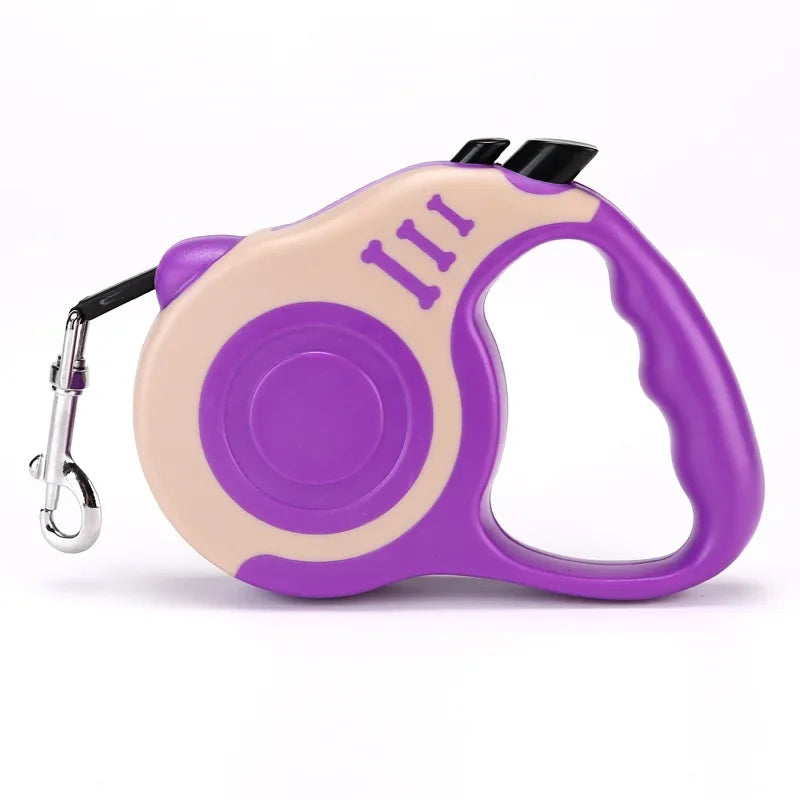 Retractable Duel Dog Leash 3M/5M – Automatic Pet Traction Rope for Small & Medium Dogs