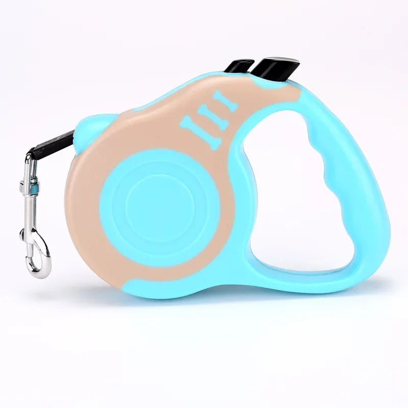 Retractable Duel Dog Leash 3M/5M – Automatic Pet Traction Rope for Small & Medium Dogs