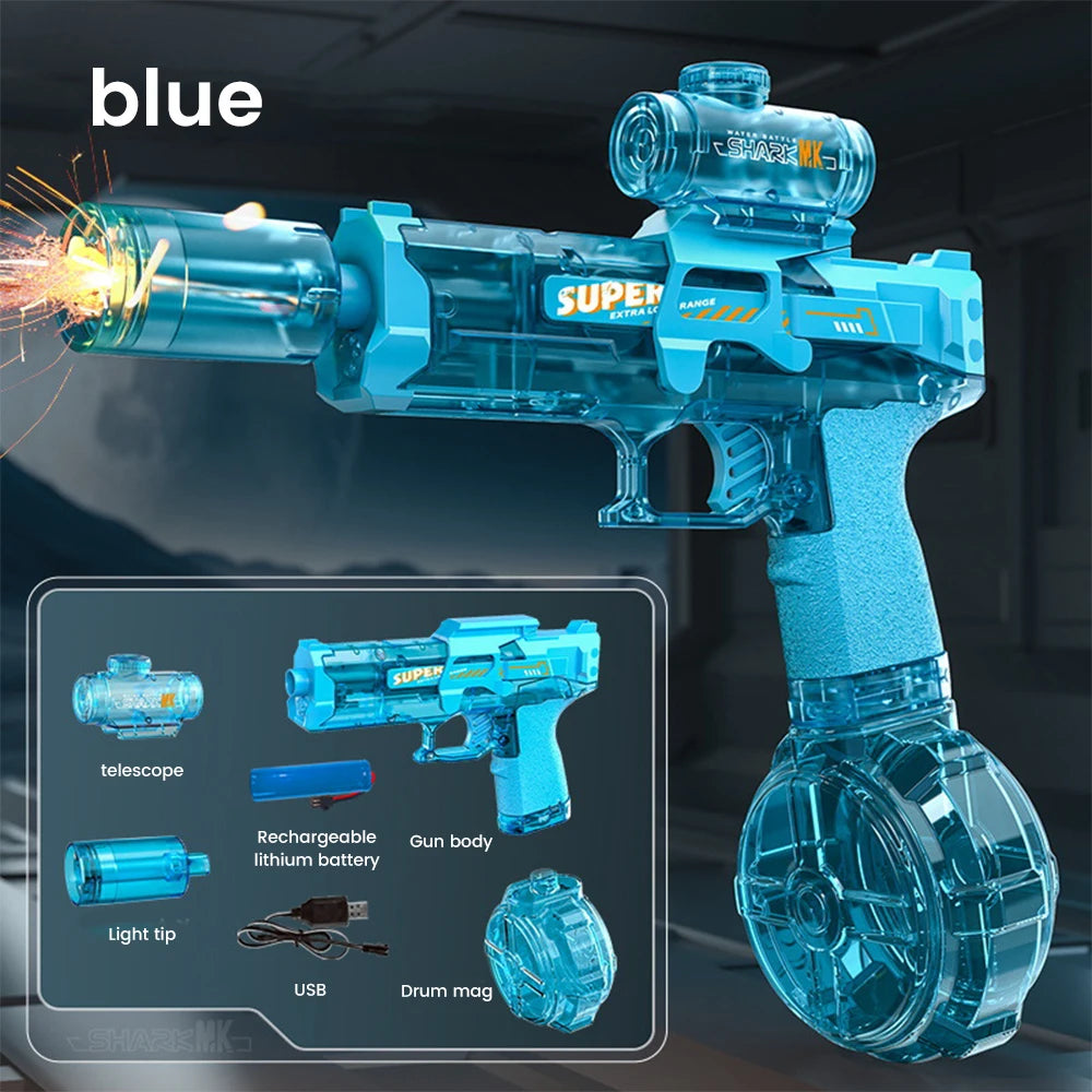 LED Electric Water Gun – Automatic Powerful Blaster