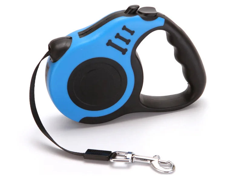 Retractable Duel Dog Leash 3M/5M – Automatic Pet Traction Rope for Small & Medium Dogs