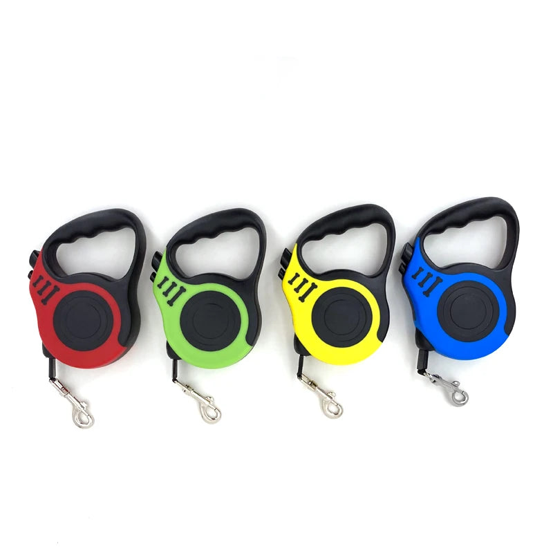 Retractable Duel Dog Leash 3M/5M – Automatic Pet Traction Rope for Small & Medium Dogs