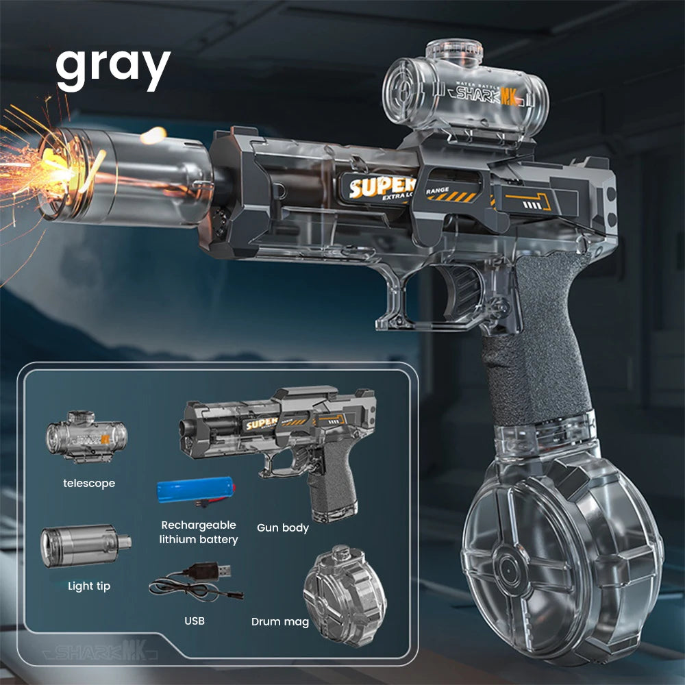 LED Electric Water Gun – Automatic Powerful Blaster