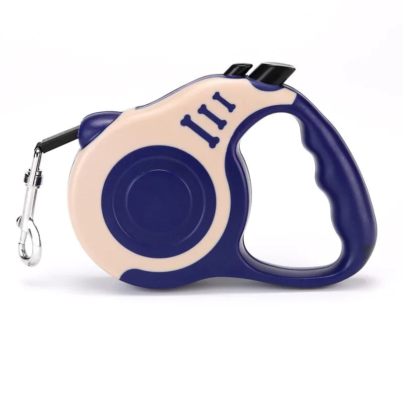 Retractable Duel Dog Leash 3M/5M – Automatic Pet Traction Rope for Small & Medium Dogs