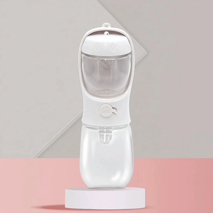 3-in-1 Portable Pet Water Bottle – Travel Cup & Food Dispenser for Dogs/Cats SKYNIX