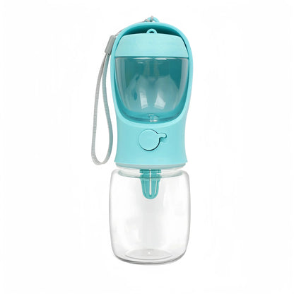 3-in-1 Portable Pet Water Bottle – Travel Cup & Food Dispenser for Dogs/Cats SKYNIX