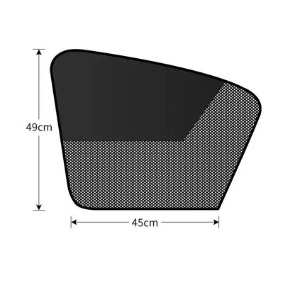 Car Window Sunshade Magnetic CarCurtain For Baby Sun Shade Front RearSide Window Parasol Auto Sun UV Protection SKYNIX