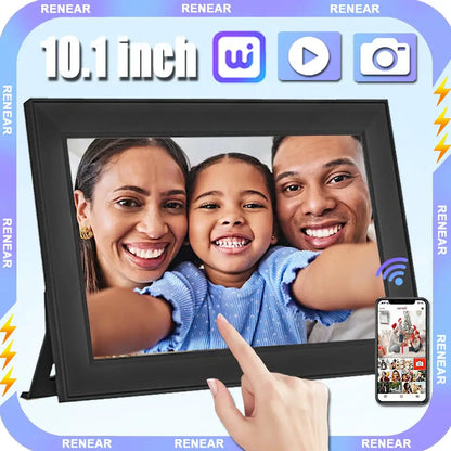Digital Picture Frame 10.1 Inch 16G WiFi Photo Frame 1280x800 Touch-screen Auto Rotation Photo Sharing Via Uhale APP Xmas Gifts SKYNIX