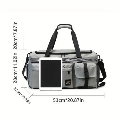 Multifunctional Fashion Travel Duffel Bag – Lightweight Carry-On Backpack for Short Trips & Sports SKYNIX