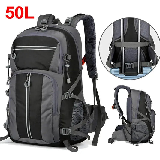 Outdoor backpack Travel Backpack – Reflective Laptop School Bag for Hiking, Trekking, and Daily Use SKYNIX