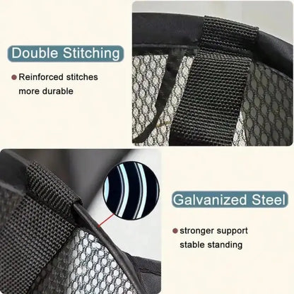 Portable Mesh Pop-Up Laundry Hamper – Breathable, Collapsible & Space-Saving SKYNIX