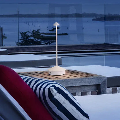 Rechargeable LED Touch Table Lamp – 3 Color Modes, Dimmable Night Desk Light SKYNIX
