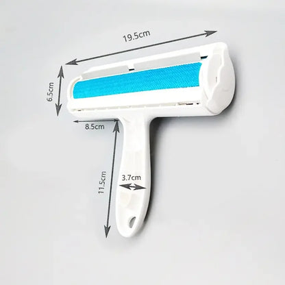 🐾 One-Hand Operated Pet Hair Remover Roller – Self-Cleaning Lint Brush for Dogs & Cats
