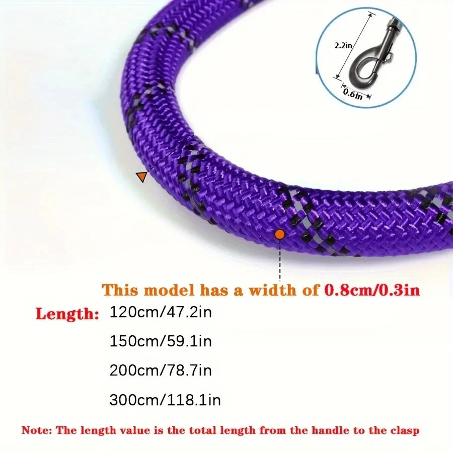Reflective Dog Leash with Comfortable Padded Handle - SKYNIX