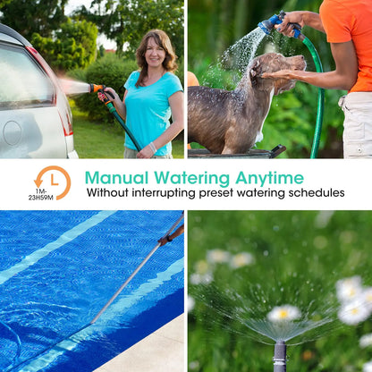 Automatic Garden Water Timer – LCD Irrigation Controller