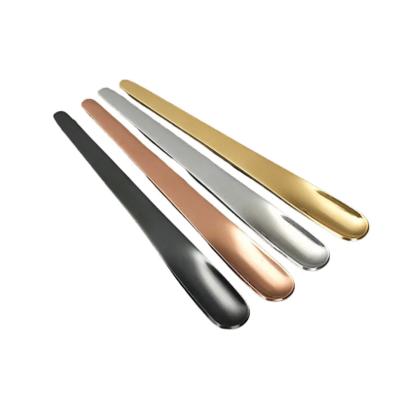 Stainless Steel Tea & Espresso Spoon – Flat Coffee Stirrer, Dessert Scoop & Bar Mixer Spoon