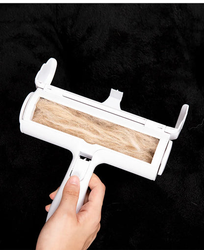🐾 One-Hand Operated Pet Hair Remover Roller – Self-Cleaning Lint Brush for Dogs & Cats