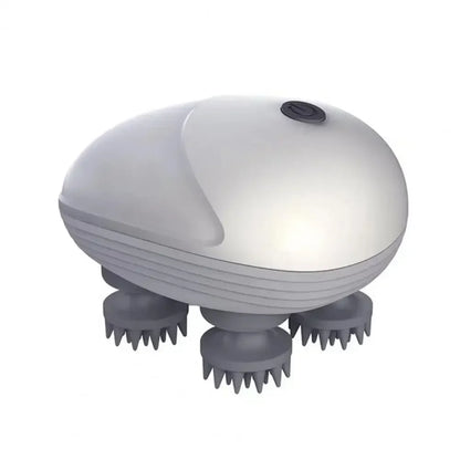Cat Massager Waterproof Soft Head Comfortable Adjustable Modes Handheld Electric Scalp Massager Pet Supplies