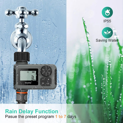 Automatic Garden Water Timer – LCD Irrigation Controller