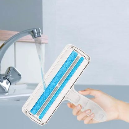 🐾 One-Hand Operated Pet Hair Remover Roller – Self-Cleaning Lint Brush for Dogs & Cats