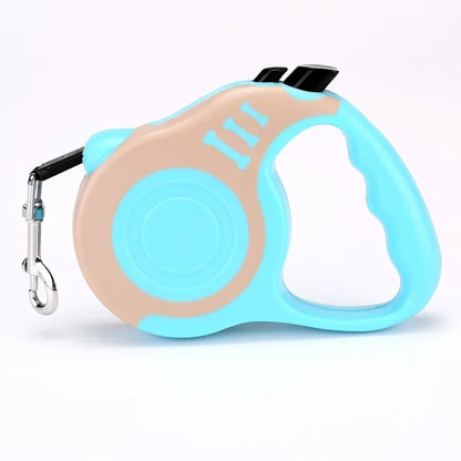 Retractable Duel Dog Leash 3M/5M – Automatic Pet Traction Rope for Small & Medium Dogs