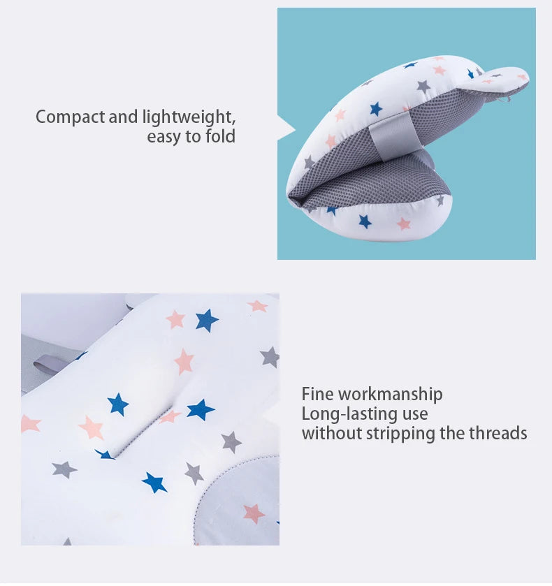 Baby Bath Support Pad – Foldable Newborn Hammock Seat