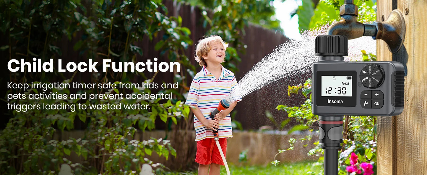 Automatic Garden Water Timer – LCD Irrigation Controller