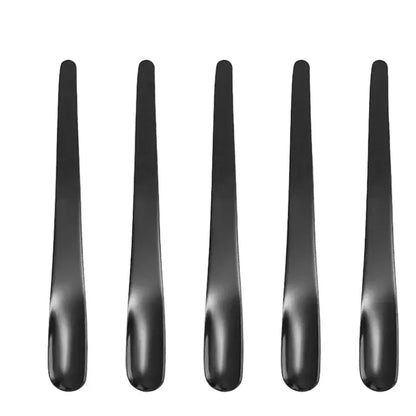 Stainless Steel Tea & Espresso Spoon – Flat Coffee Stirrer, Dessert Scoop & Bar Mixer Spoon