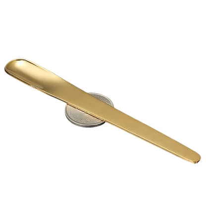 Stainless Steel Tea & Espresso Spoon – Flat Coffee Stirrer, Dessert Scoop & Bar Mixer Spoon
