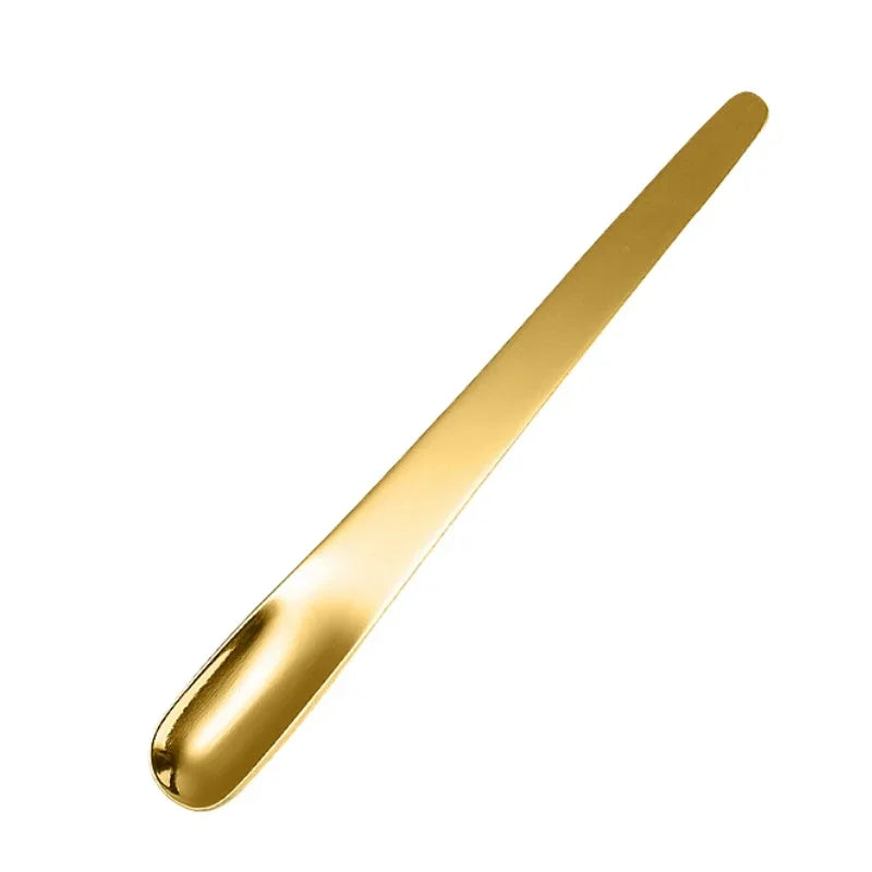 Stainless Steel Tea & Espresso Spoon – Flat Coffee Stirrer, Dessert Scoop & Bar Mixer Spoon