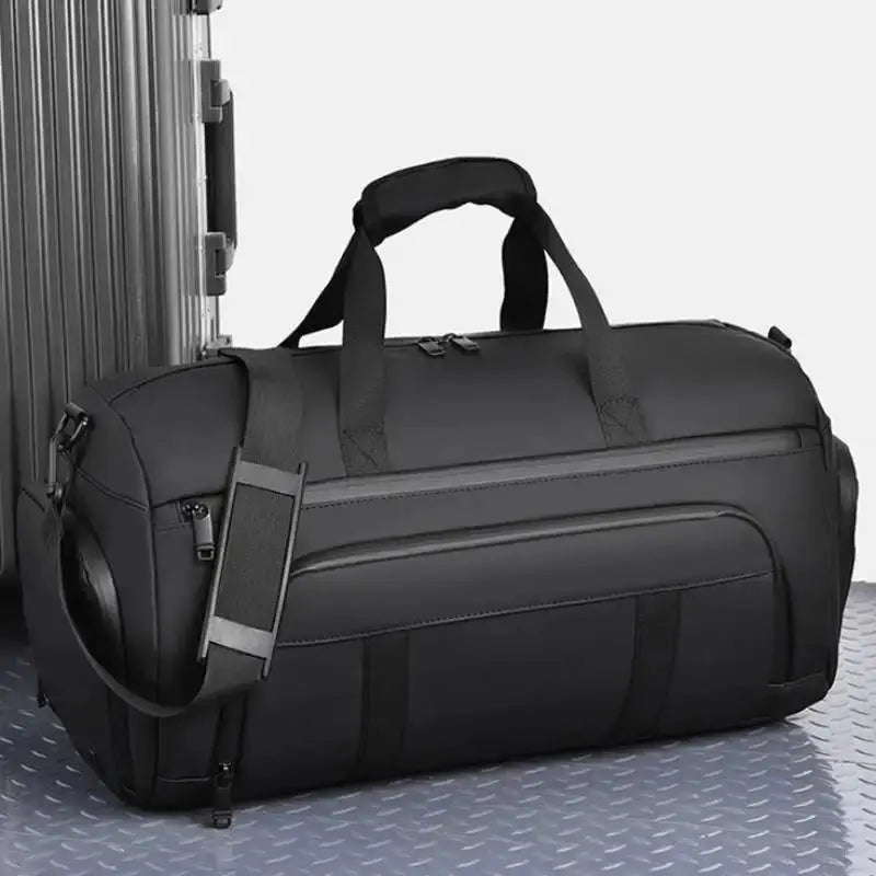 Waterproof Duffel Bag with Shoe Compartment – Outdoor, Gym, Swimming, Fitness & Yoga Satchel SKYNIX