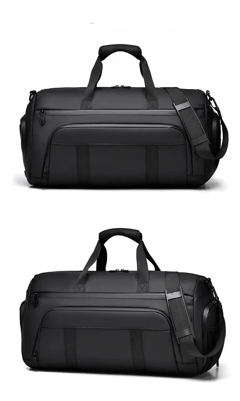 Waterproof Duffel Bag with Shoe Compartment – Outdoor, Gym, Swimming, Fitness & Yoga Satchel SKYNIX