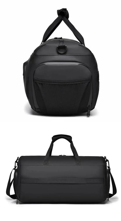 Waterproof Duffel Bag with Shoe Compartment – Outdoor, Gym, Swimming, Fitness & Yoga Satchel SKYNIX