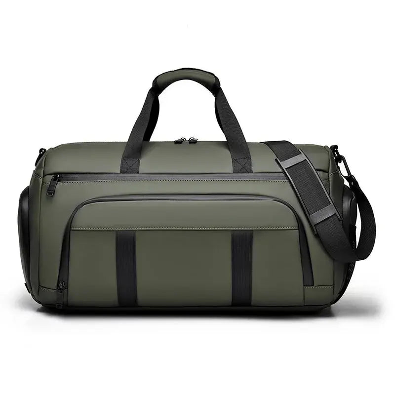 Waterproof Duffel Bag with Shoe Compartment – Outdoor, Gym, Swimming, Fitness & Yoga Satchel SKYNIX