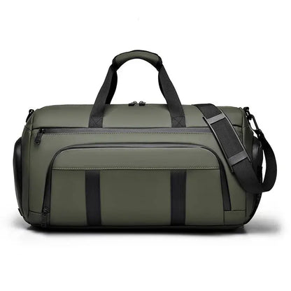 Waterproof Duffel Bag with Shoe Compartment – Outdoor, Gym, Swimming, Fitness & Yoga Satchel SKYNIX
