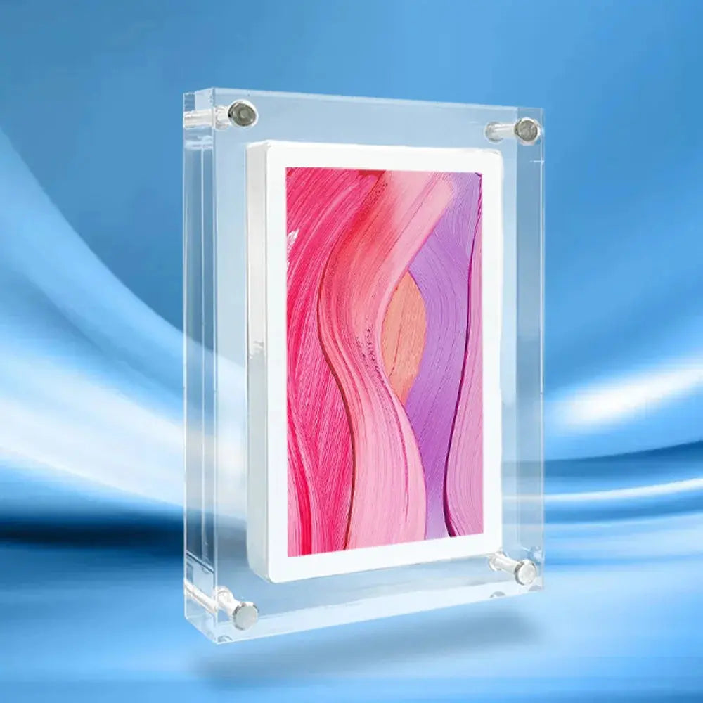 🖼️ Zoeydam 5-Inch Acrylic Digital Photo Frame – Built-in 4GB Memory | Crisp Display | Compact & Stylish SKYNIX